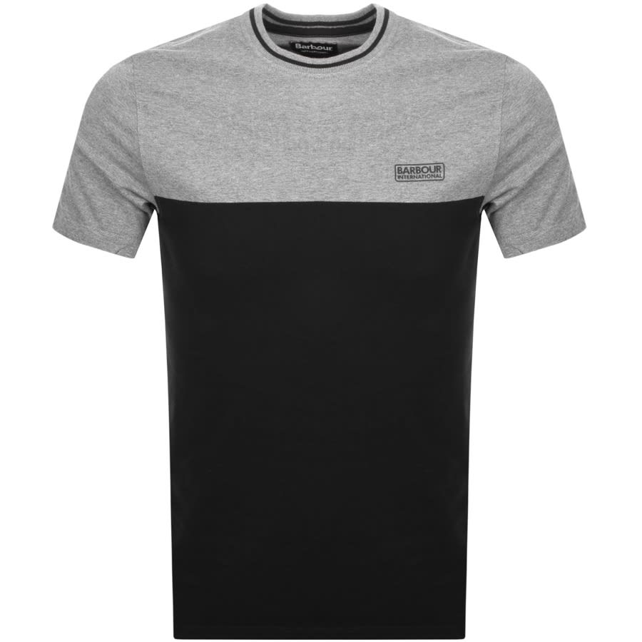 Alternative Image for ProductBarbour International Blocker Logo T Shirt Black1